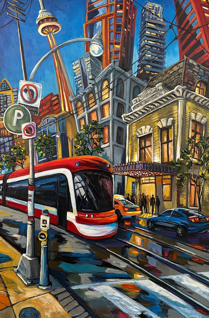 In the City (Series) 25-15 - 36 x 24 in. wide