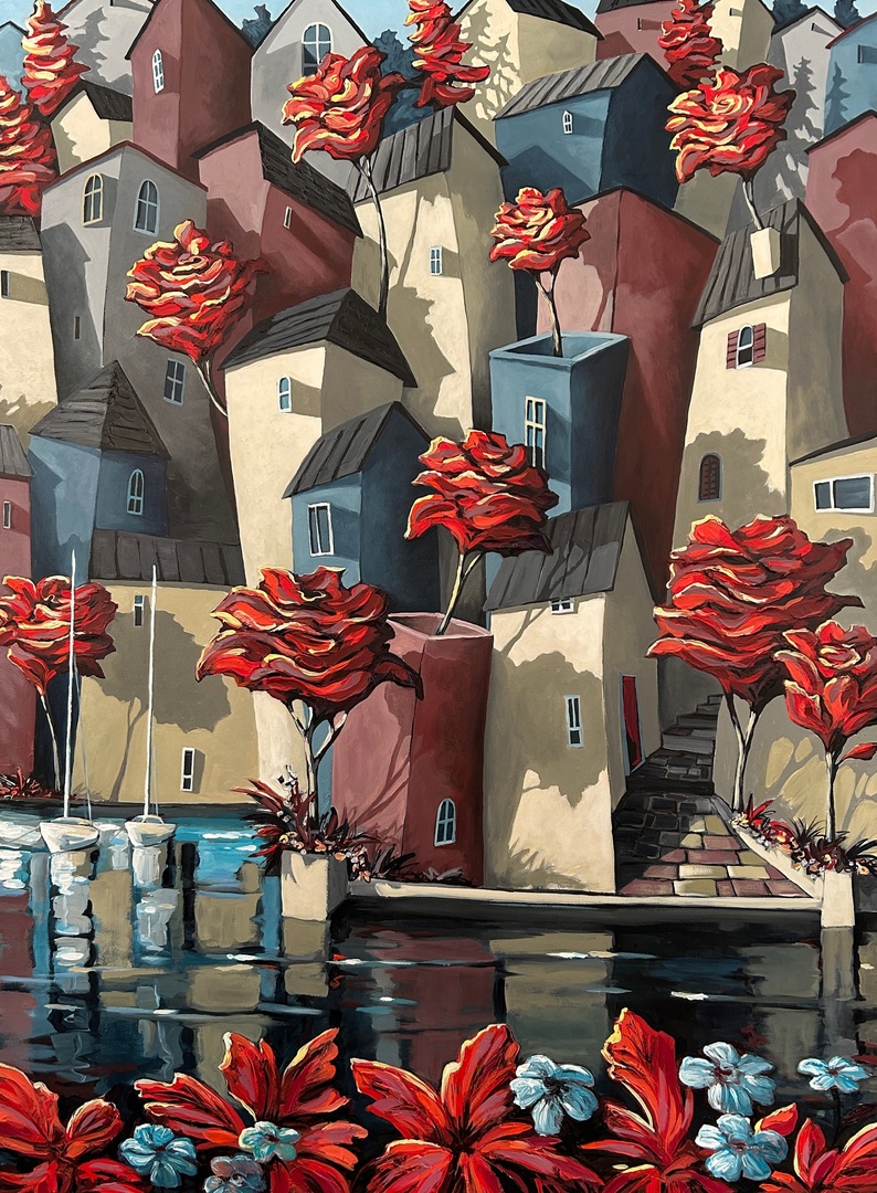 Dreaming Awake - 48 x 36 in. wide - EXHIBITION