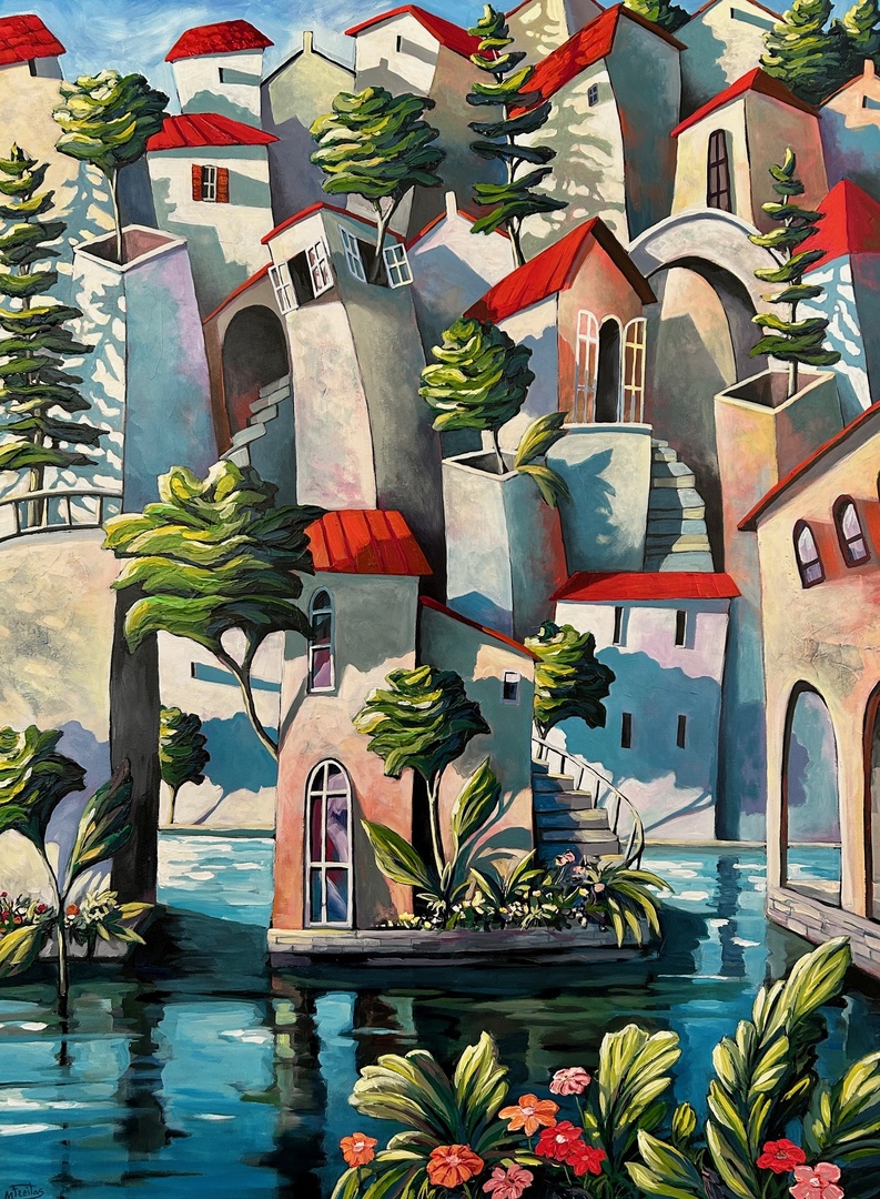 Before Sunset - 48 x 36 in. wide - EXHIBITION