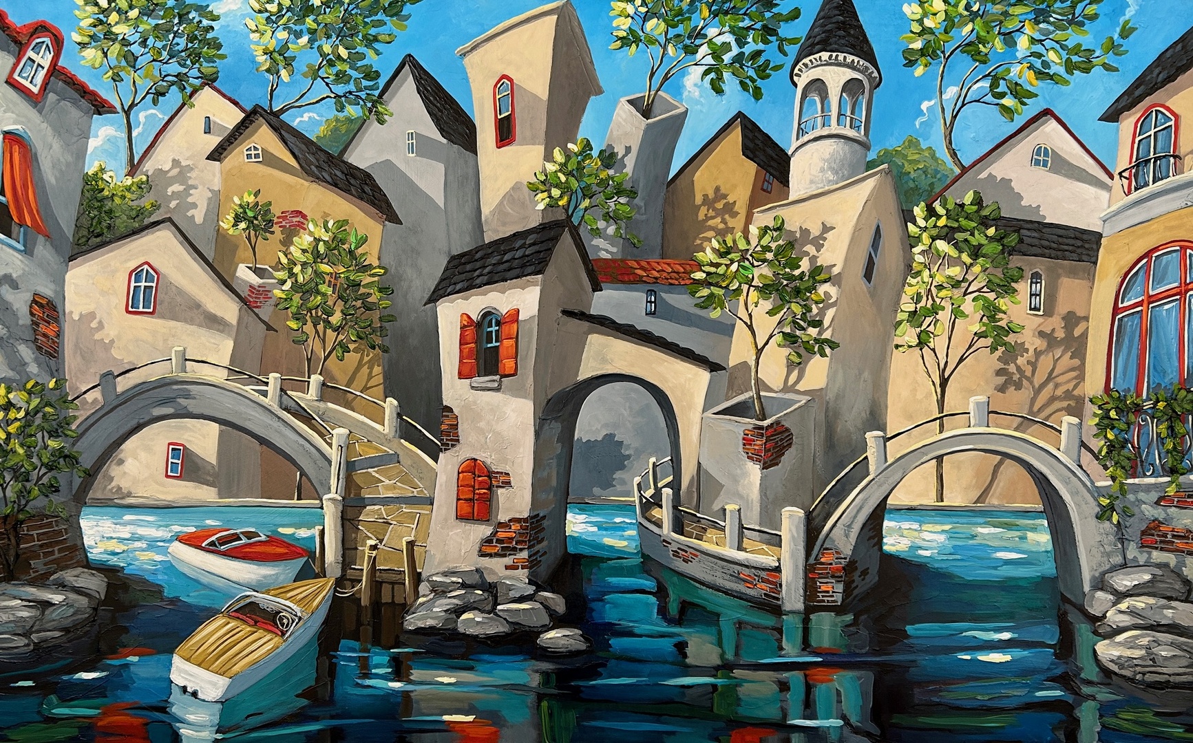 Summer Elsewhere - 30 x 48 -EXHIBITION