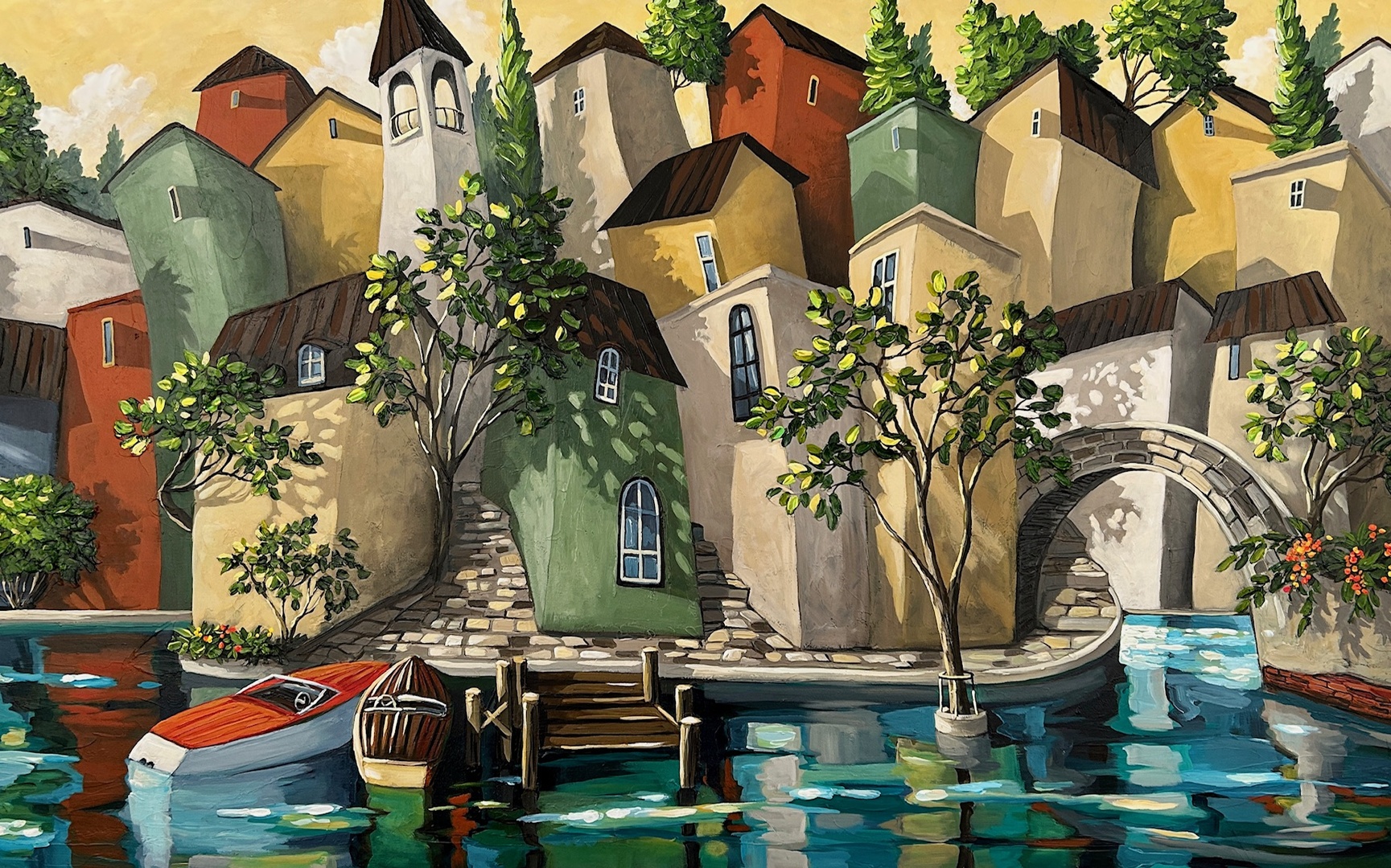 Sundrift Days - 30 x 48 in. wide  -EXHIBITION