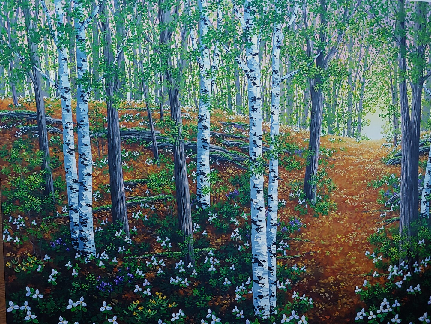 Spring Serenity - 30 x 40 in. wide - $3750