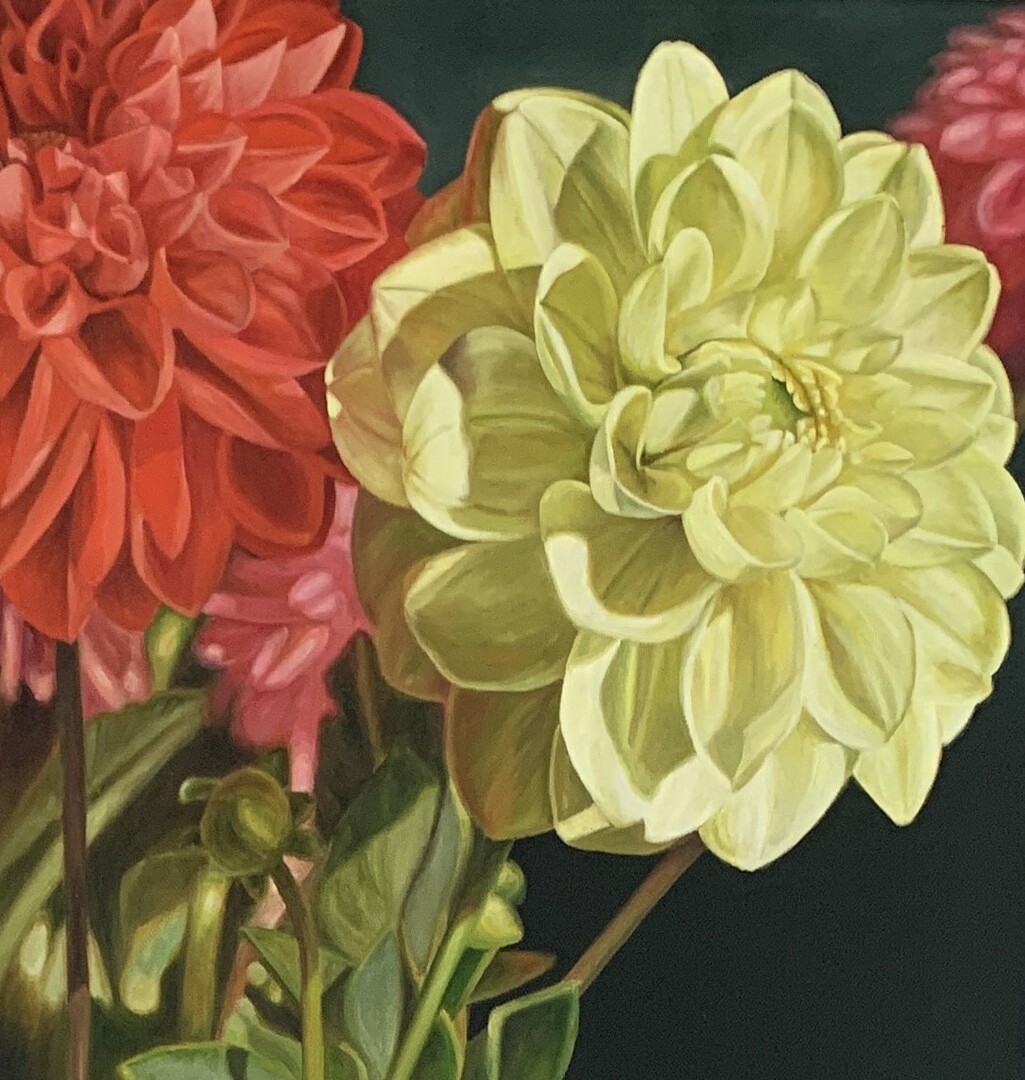 Essence of Joy  -14 x 14  -oil on Canvas