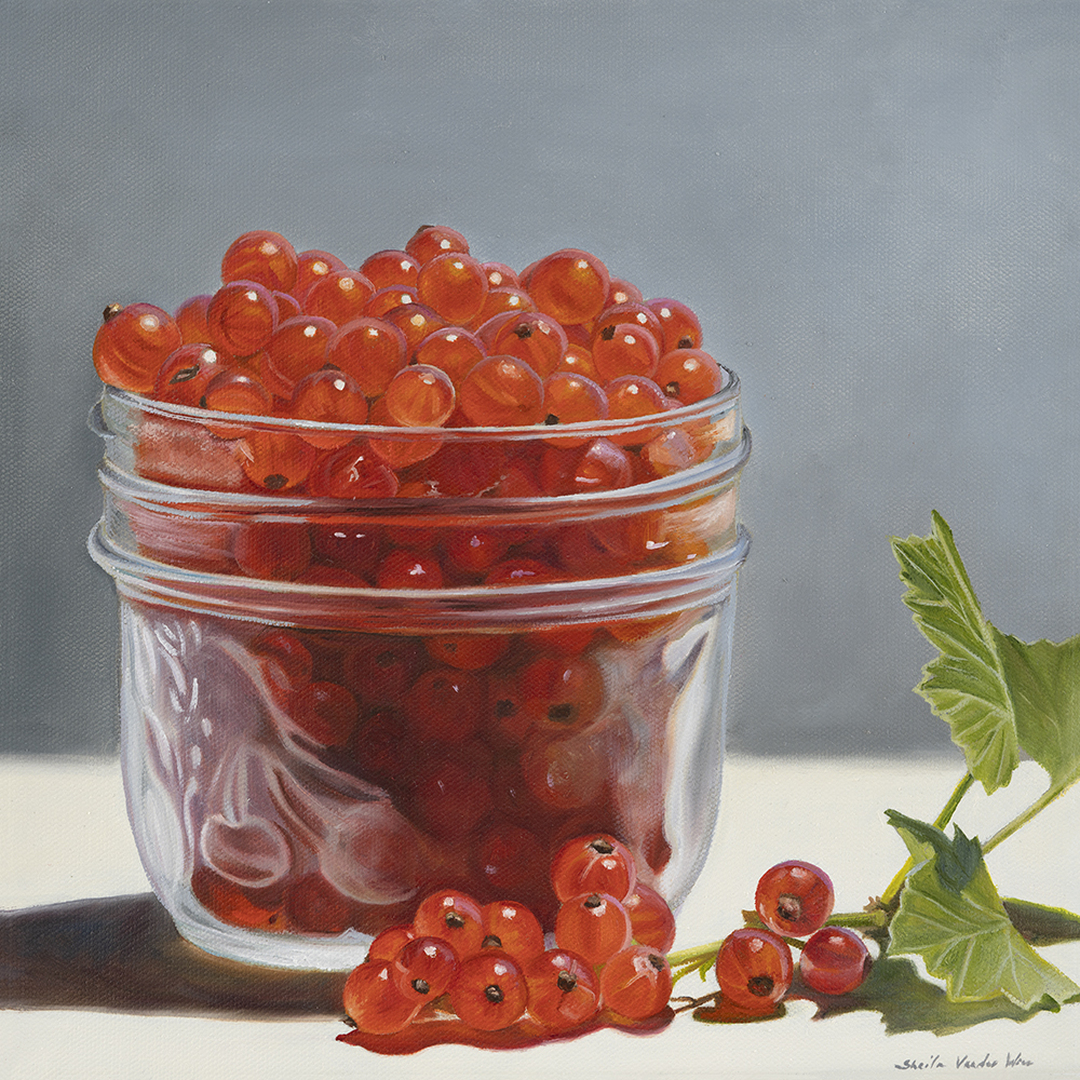 Harvest Time 1 - Oil on Canvas - 12 x 12