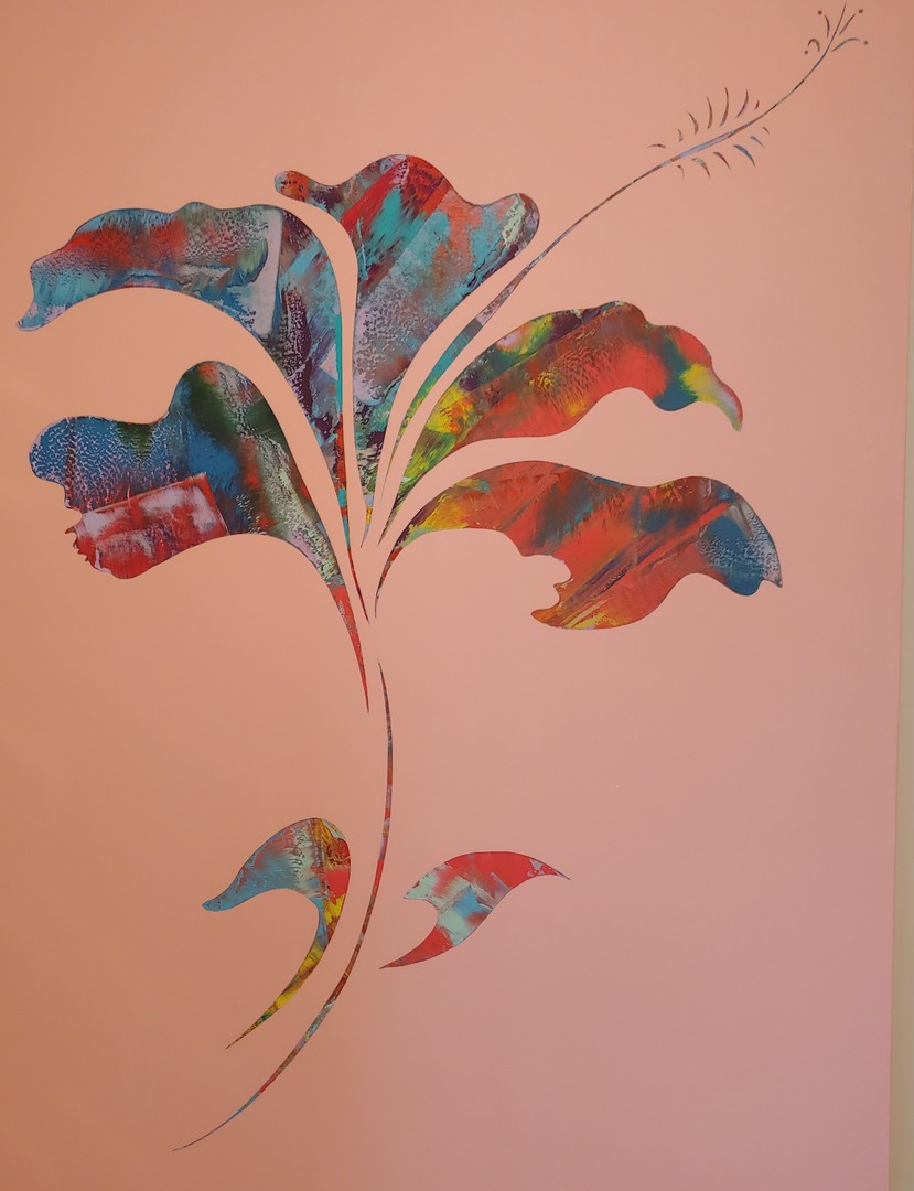 Hibiscus by Jeff Tallon - 48 x 36