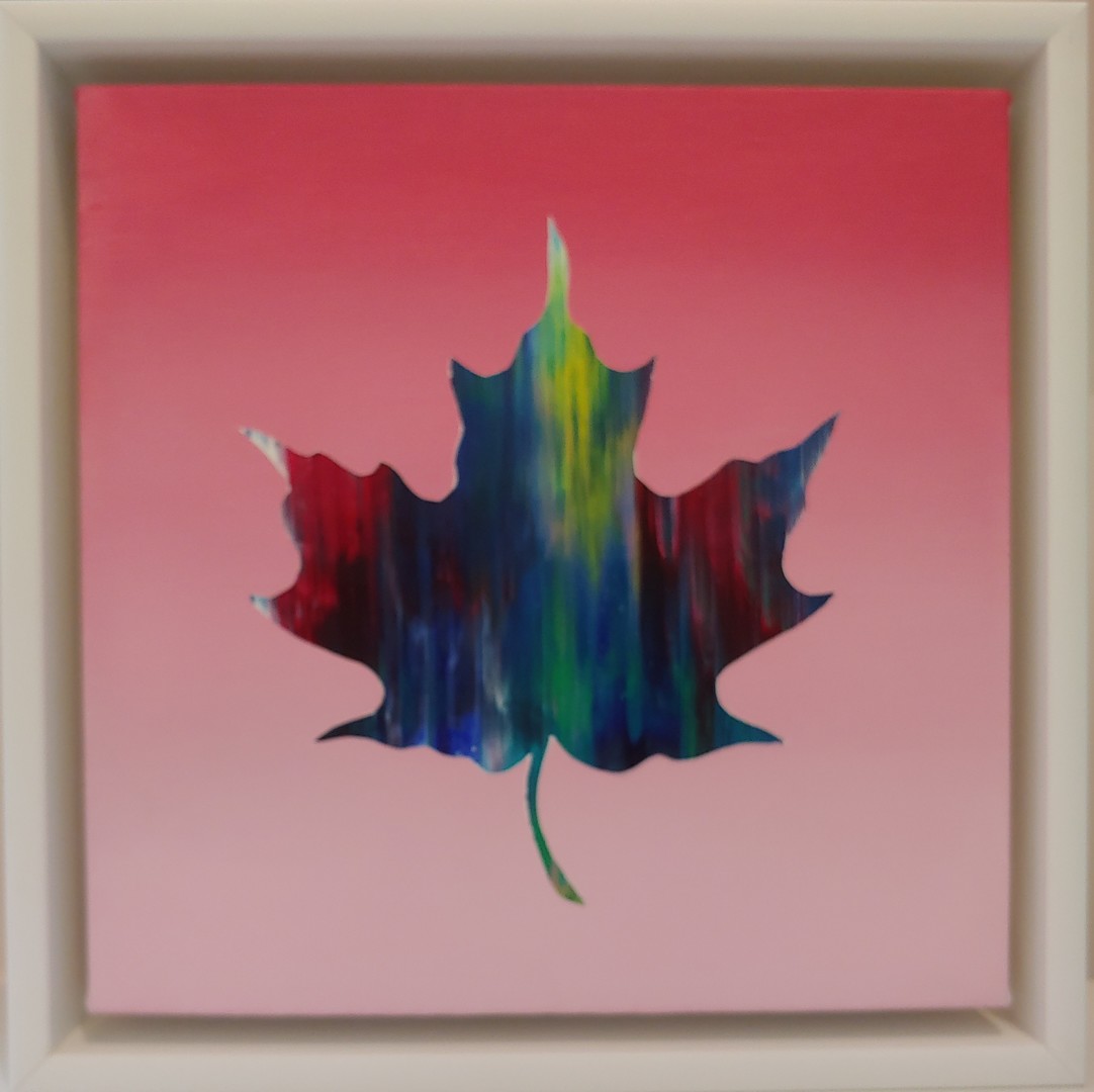 Maple Leaf 1 by Jeff Tallon - 11.5 x 11.5