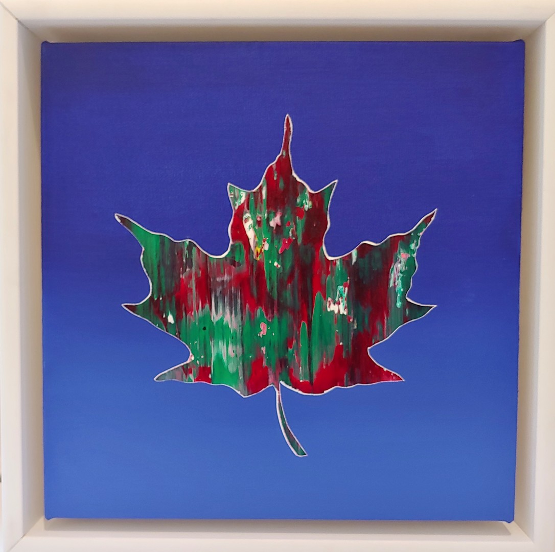 Maple Leaf 3 by Jeff Tallon - 11.5 x 11.5