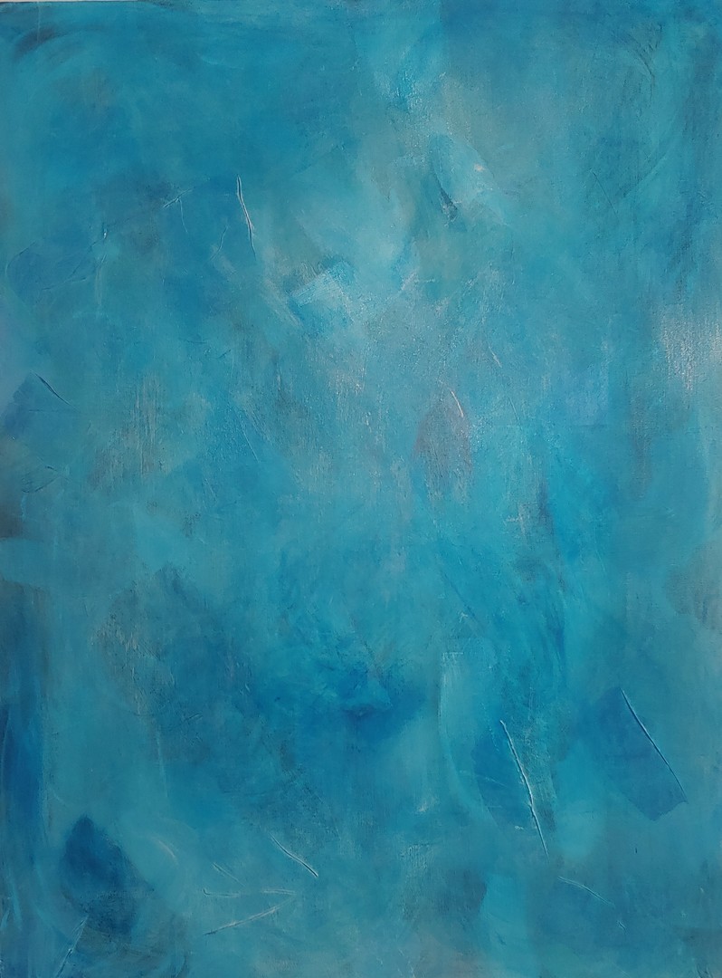 'Out of the Blue' - Acrylic on Canvas 48 x 36