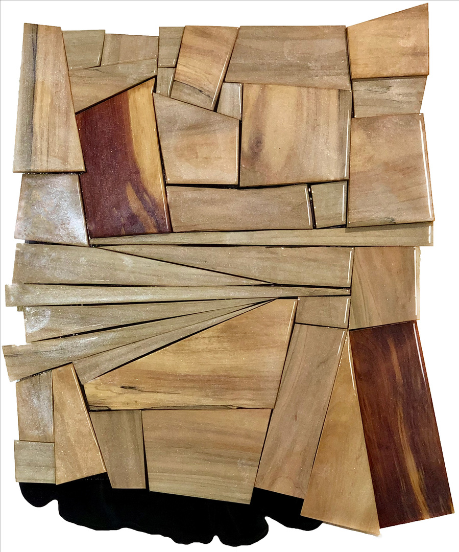 Long Way Home - 26x21x2.25 - Maple, cedar, resin, plywood - $1700