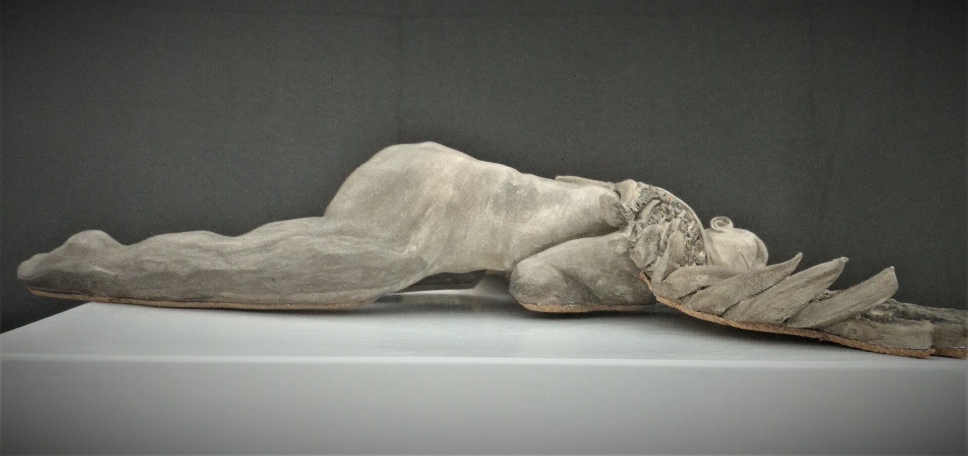 Fallen Angel 1 - Hand Sculpted Clay - Jane Garcia