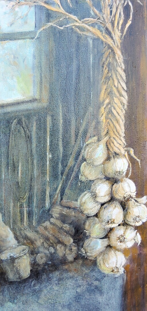 Woven Garlic 24 x 12